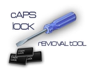 caps lock key remover